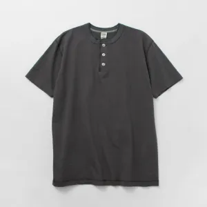 BARNS OUTFITTERS / Cozun Knitting Henry Neck Short Sleeve T-shirt SP Buttonworks
