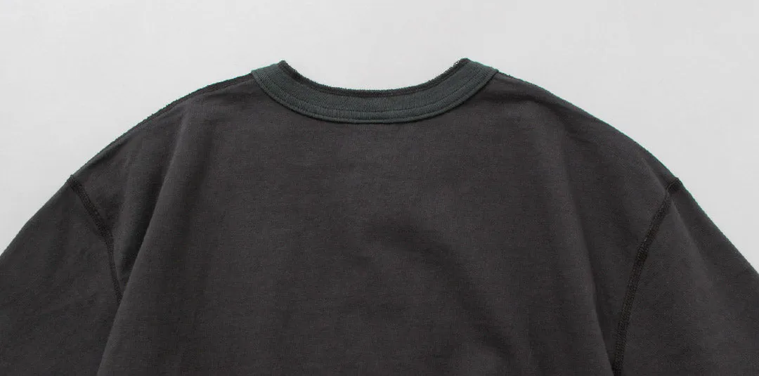 BARNS OUTFITTERS / Cozun Knitting Henry Neck Short Sleeve T-shirt SP Buttonworks