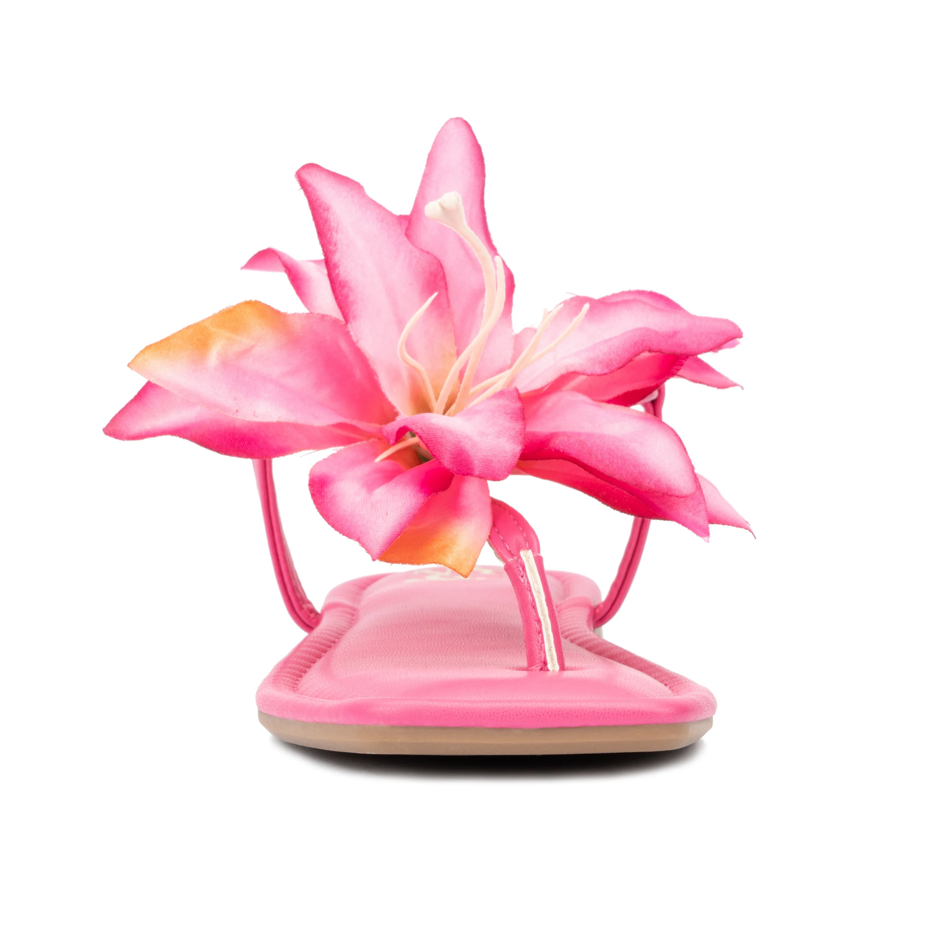 Big Flower Buckle Sandals