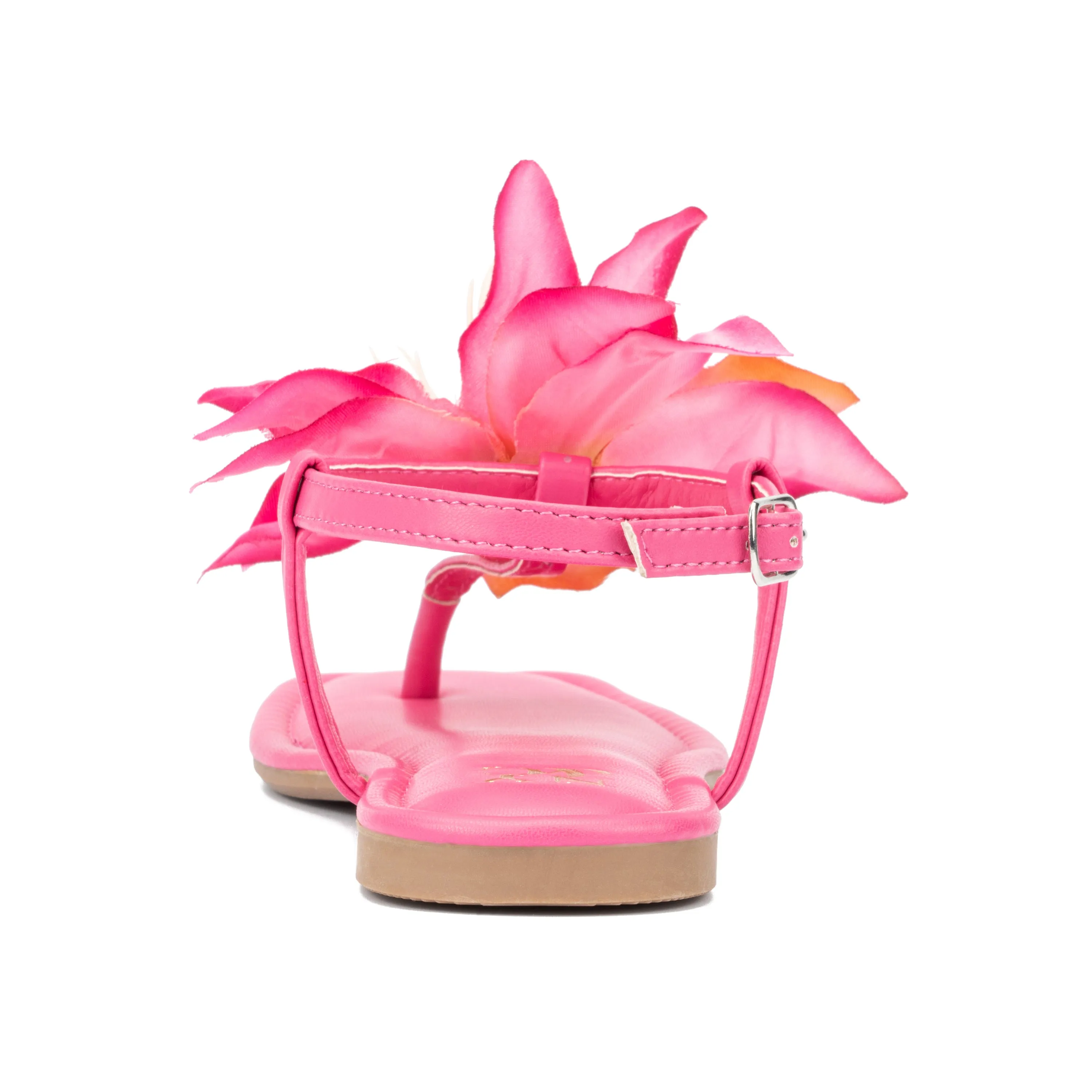 Big Flower Buckle Sandals