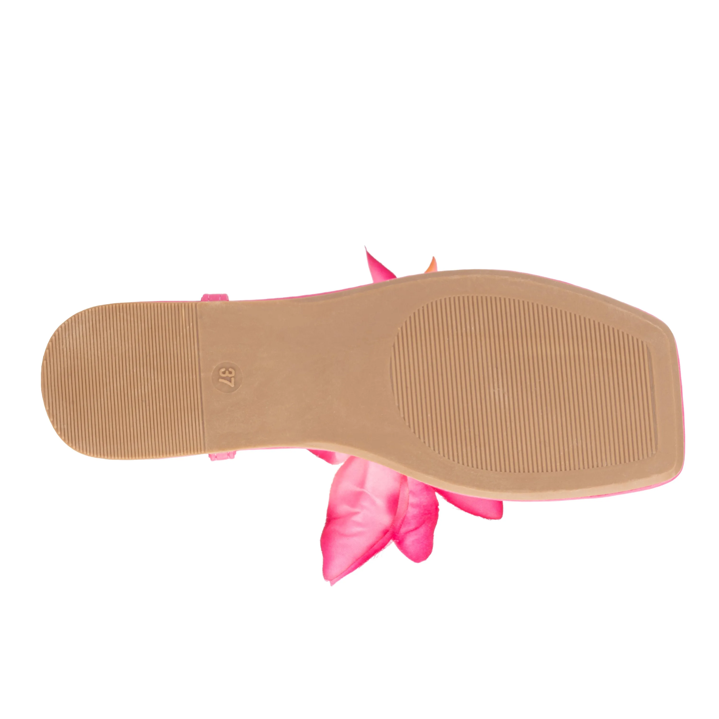 Big Flower Buckle Sandals