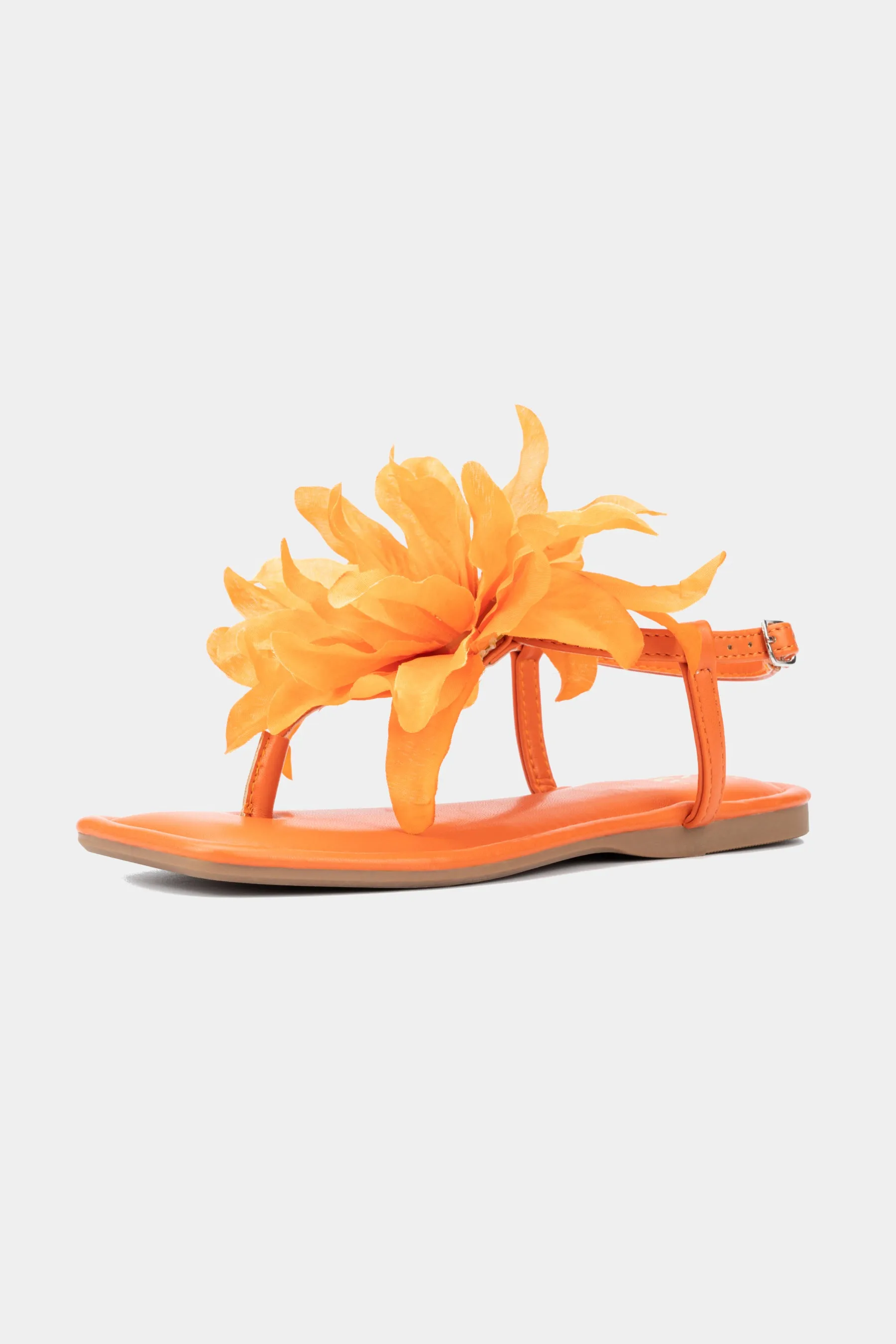 Big Flower Buckle Sandals