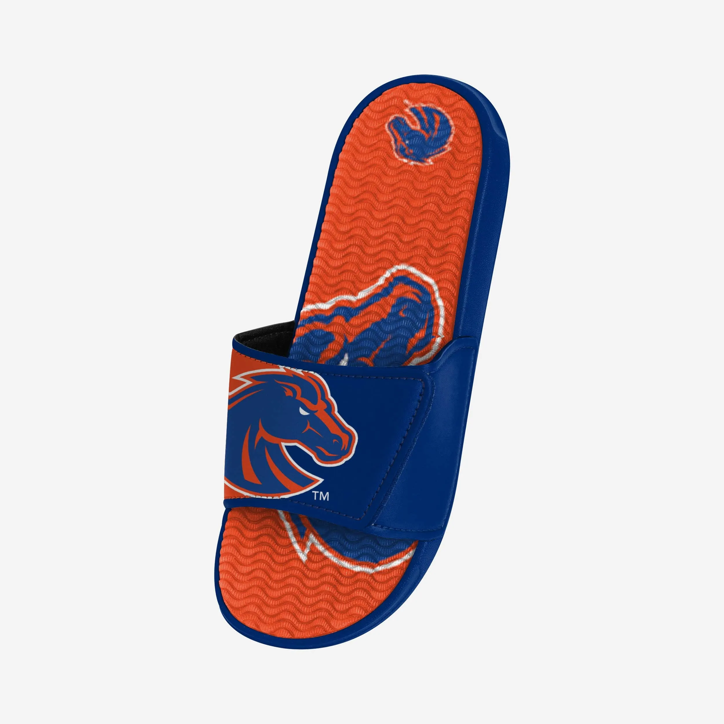 Boise State Broncos Colorblock Big Logo Gel Slide