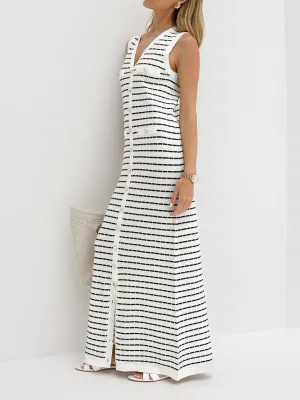 Button-Down Maxi Dress | Timeless Design | Vacation Ready