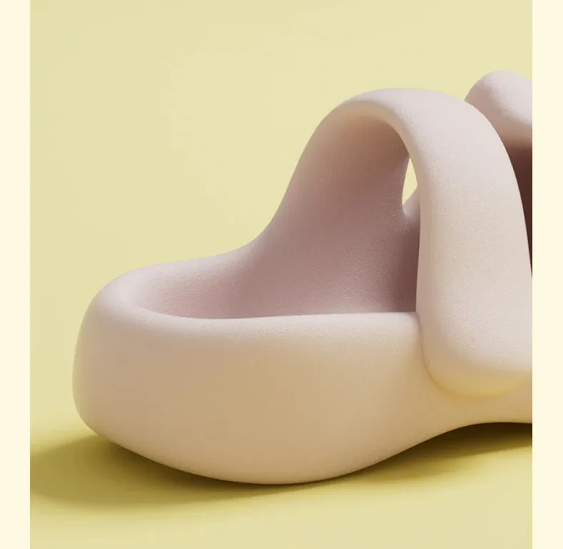 Cartoon Catie Slippers for Women Summer New Version EVA Clogs Thick-Soled Stepping On Cloud Feeling Beach Sandals