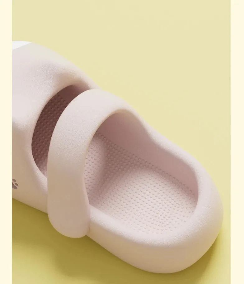 Cartoon Catie Slippers for Women Summer New Version EVA Clogs Thick-Soled Stepping On Cloud Feeling Beach Sandals