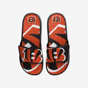 Cincinnati Bengals Colorblock Big Logo Gel Slide
