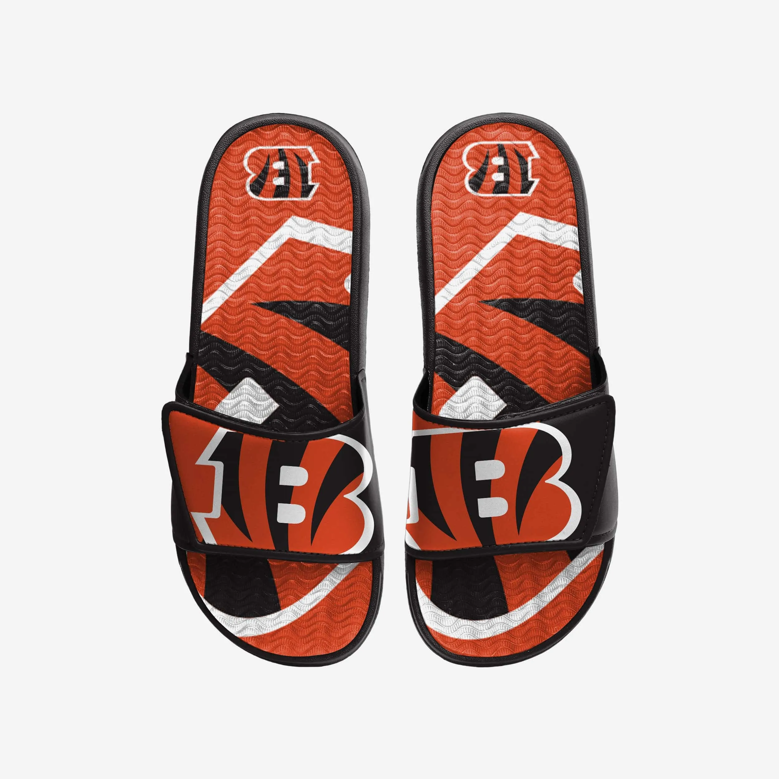 Cincinnati Bengals Colorblock Big Logo Gel Slide