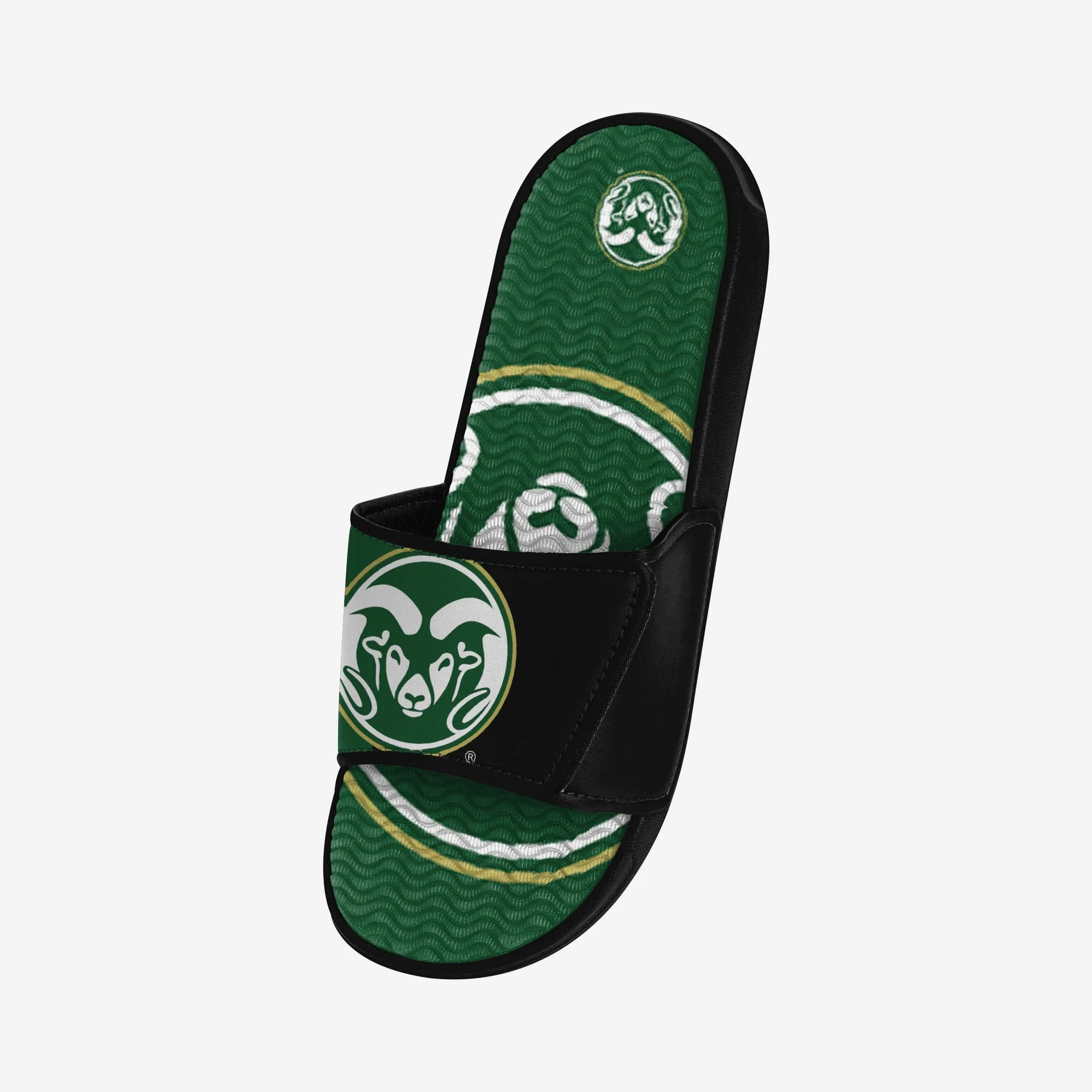 Colorado State Rams Colorblock Big Logo Gel Slide