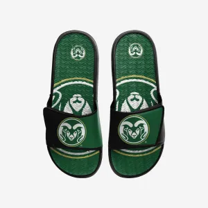 Colorado State Rams Colorblock Big Logo Gel Slide
