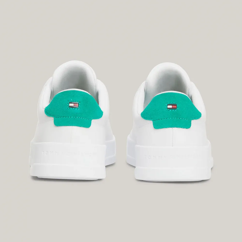 Court Leather Sneaker - White