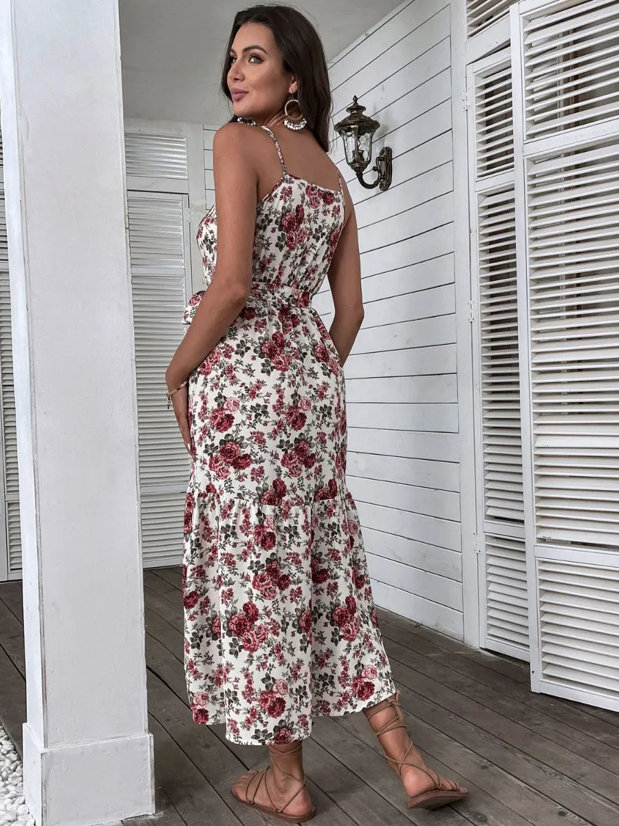 Donalda Dress - Rose Print