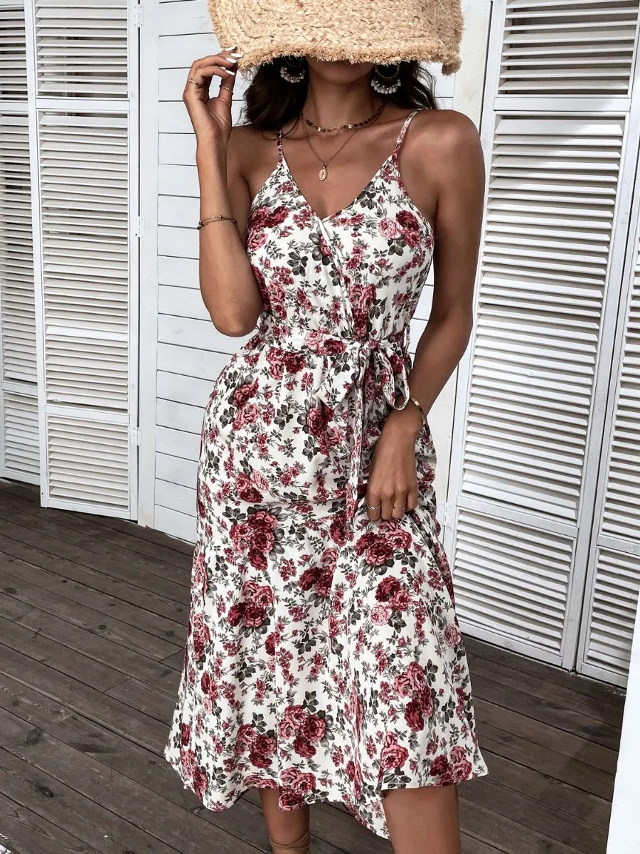 Donalda Dress - Rose Print