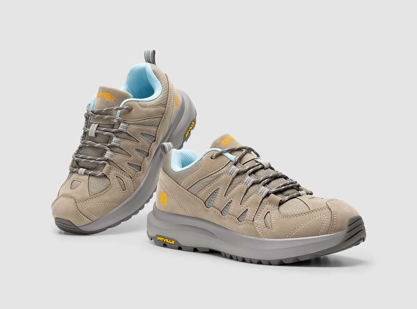 FitVille Damen Low-Top Sturdy Core Wanderschuhe V3