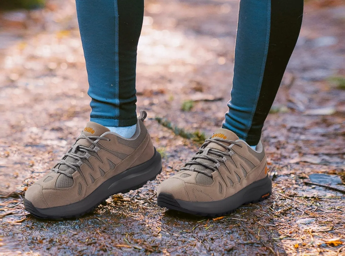 FitVille Damen Low-Top Sturdy Core Wanderschuhe V3
