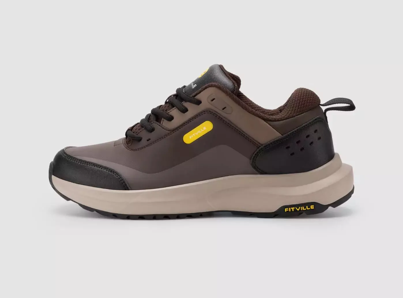 FitVille Herren Low-Top Rugged Core Wanderschuhe V1