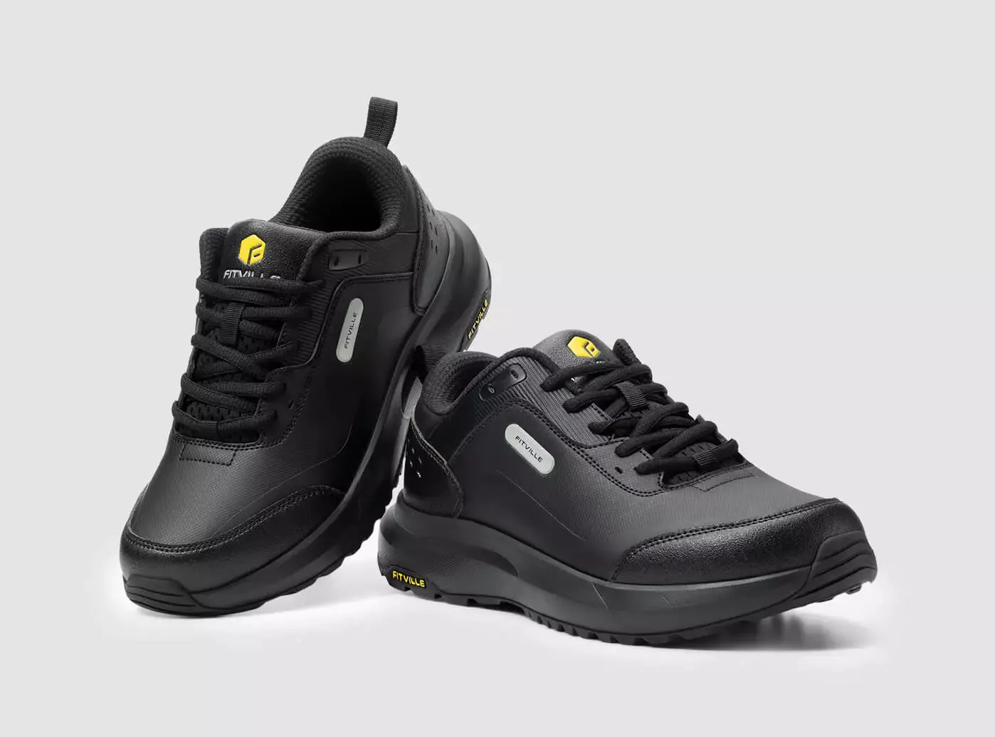 FitVille Herren Low-Top Rugged Core Wanderschuhe V1
