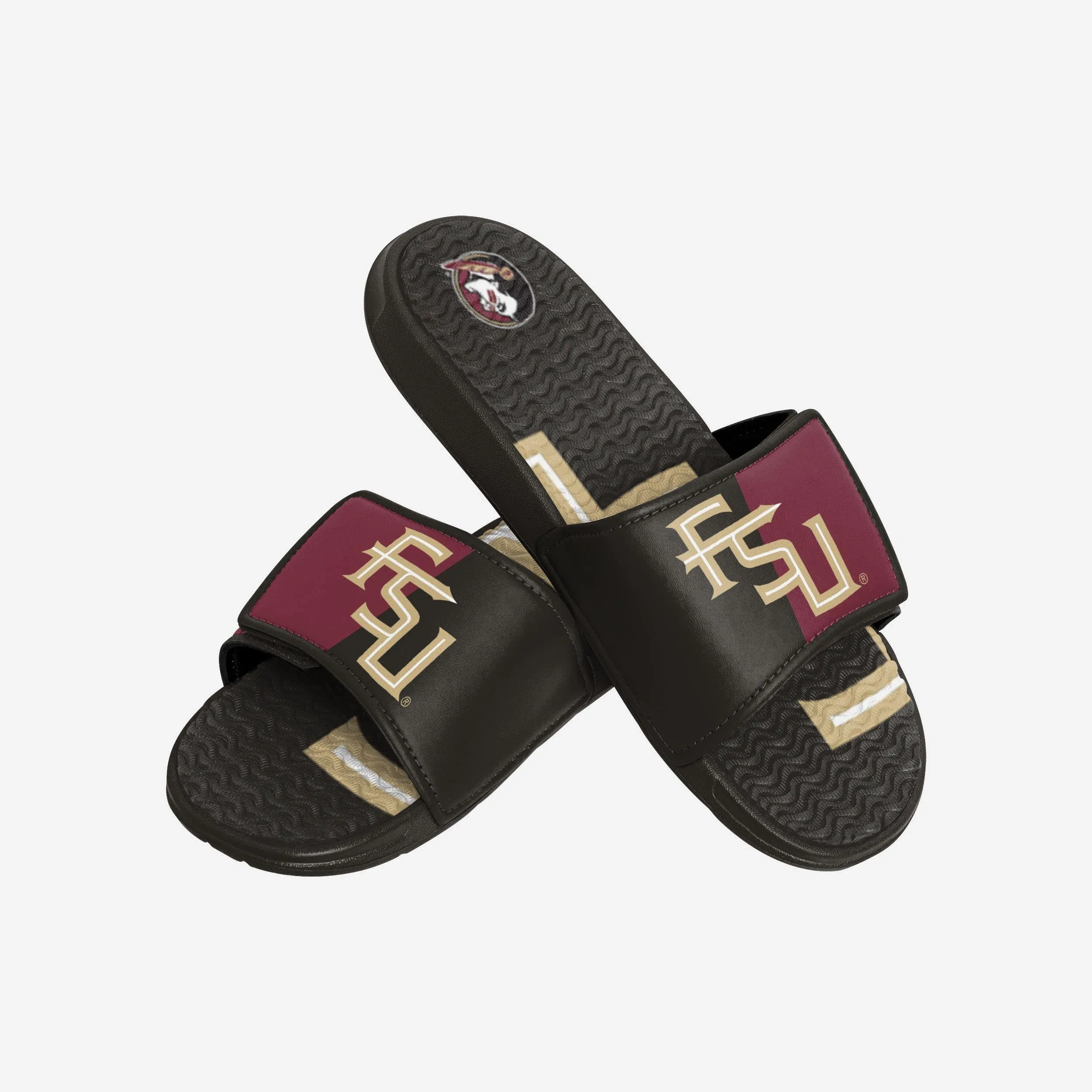 Florida State Seminoles Colorblock Big Logo Gel Slide