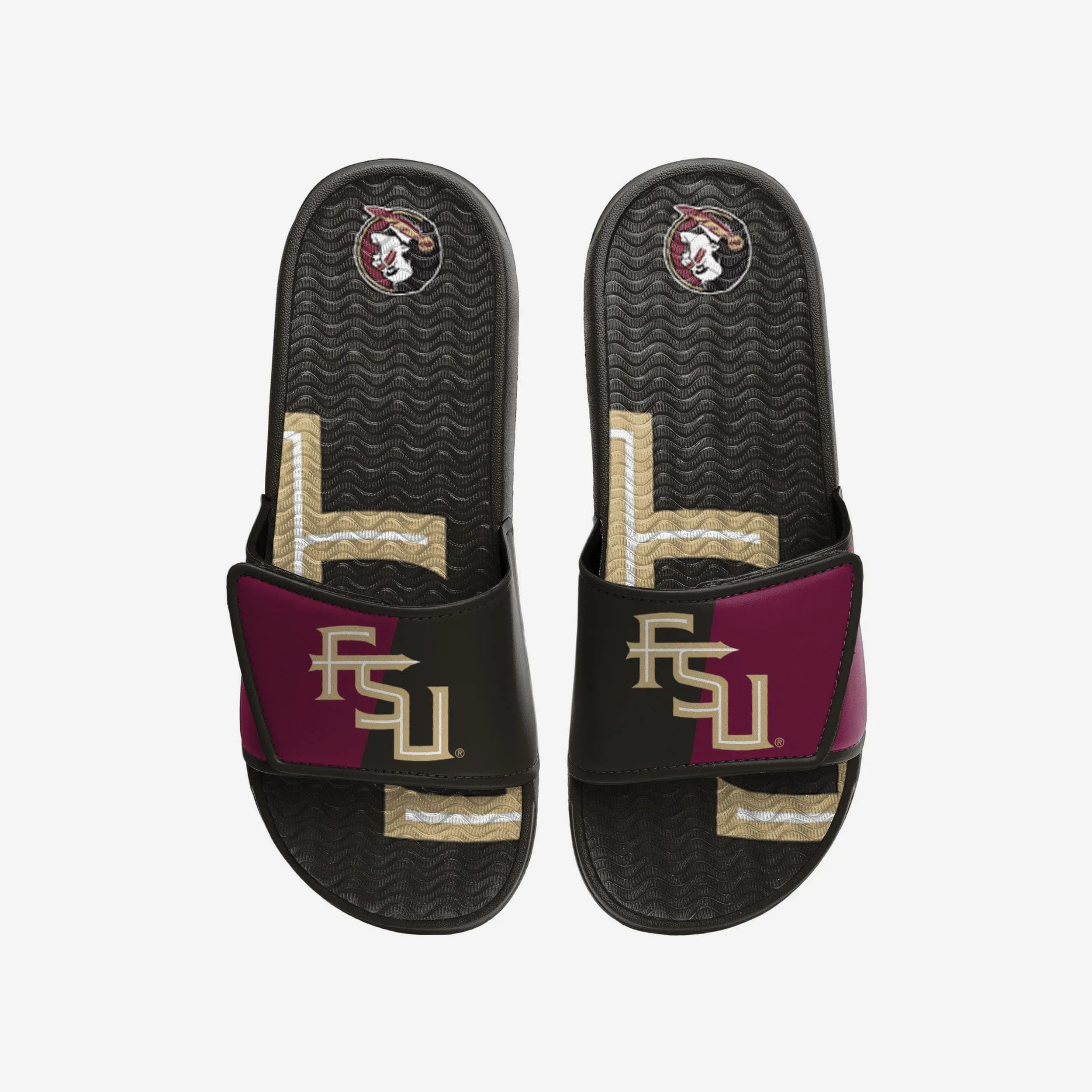 Florida State Seminoles Colorblock Big Logo Gel Slide