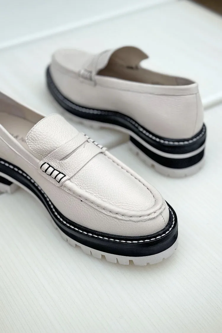 Flout Tumble Leather Loafer | FINAL SALE