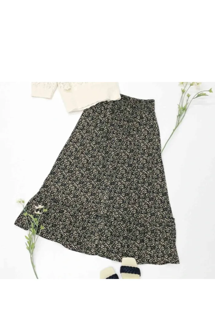 Front Slit Skirt