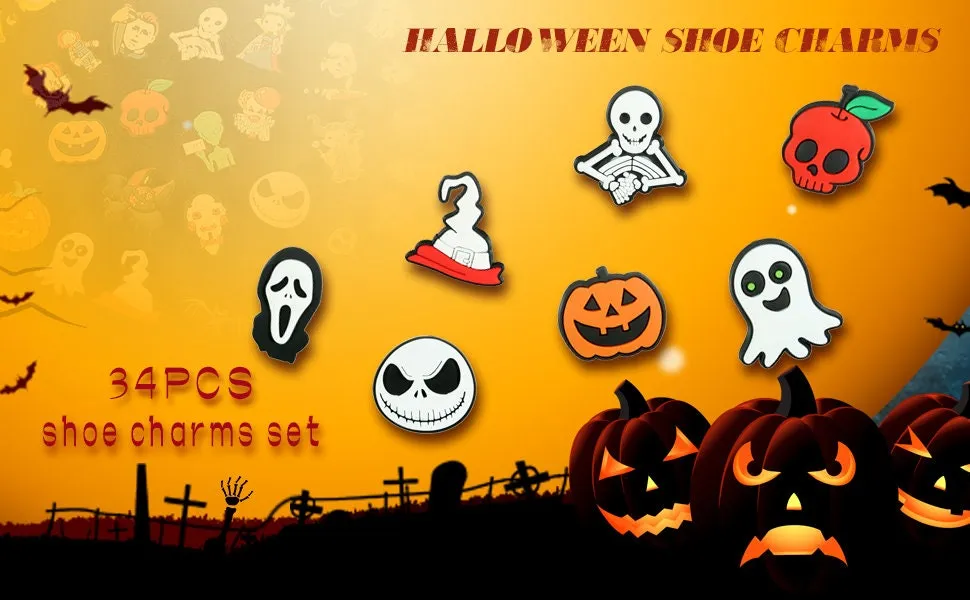 Halloween Shoe Charms
