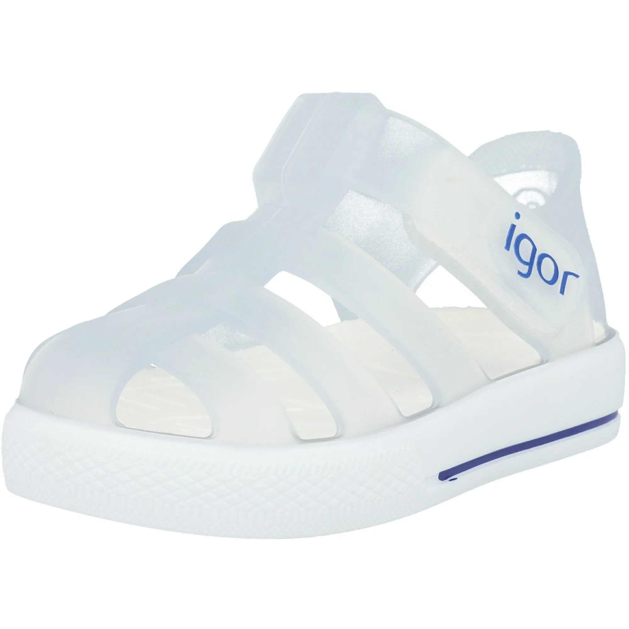 Igor Star White Transparent Sandals