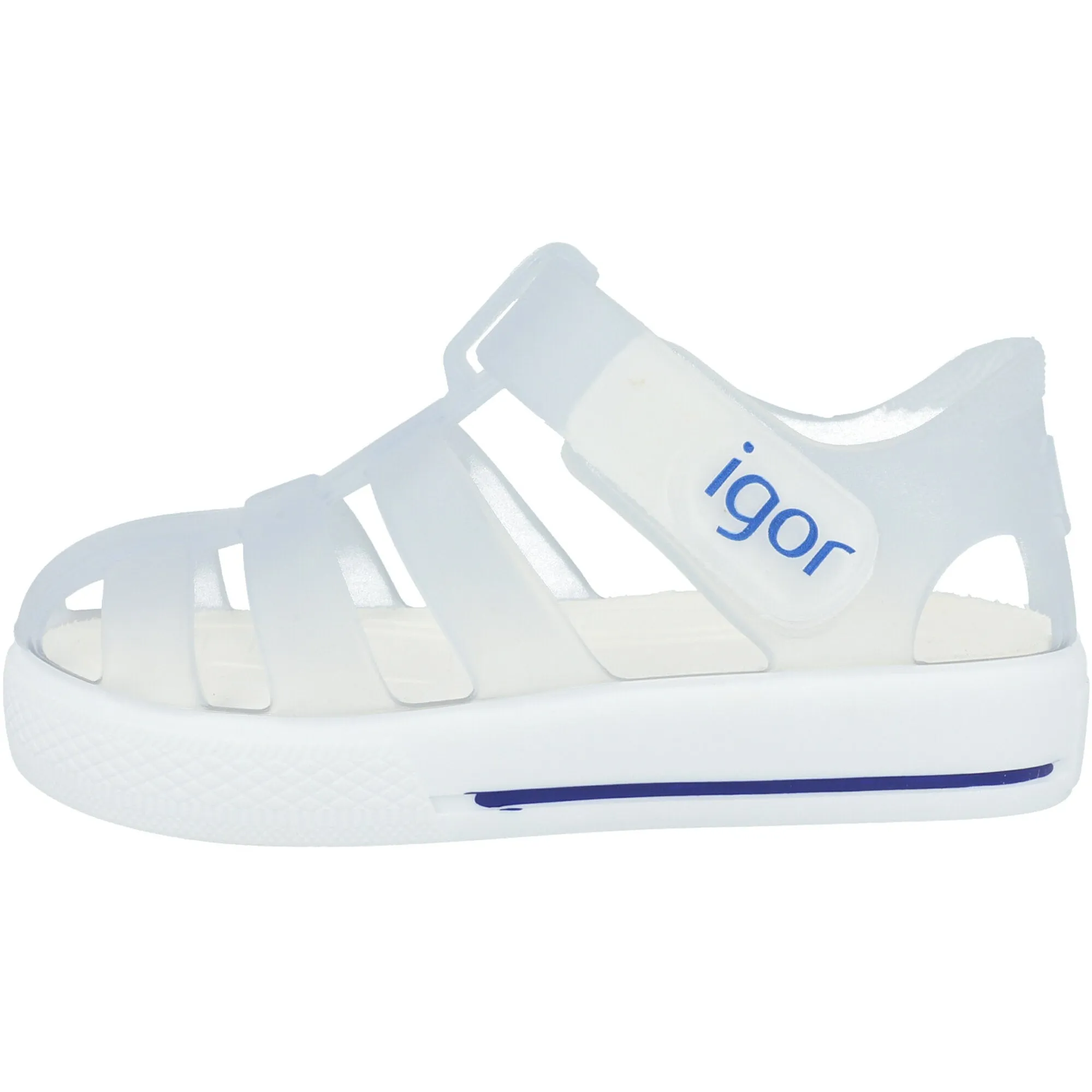 Igor Star White Transparent Sandals