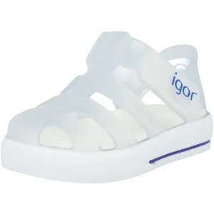 Igor Star White Transparent Sandals