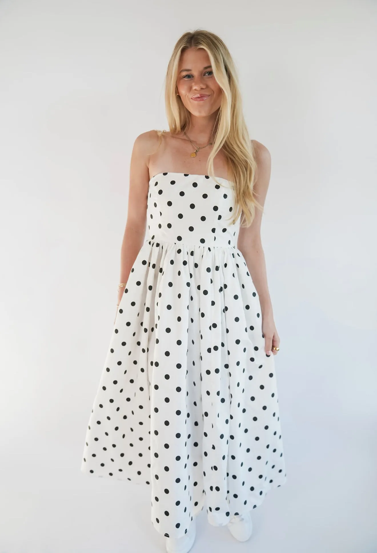 Kayleigh Polka Dot Dress