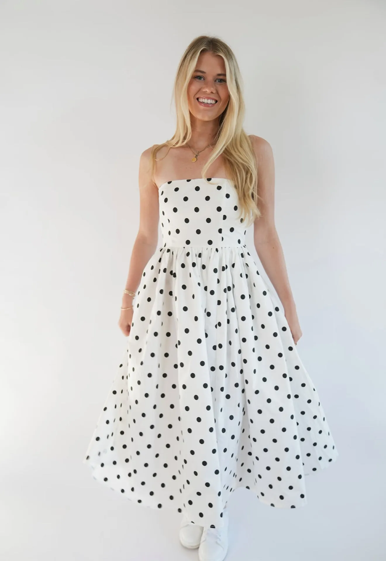 Kayleigh Polka Dot Dress