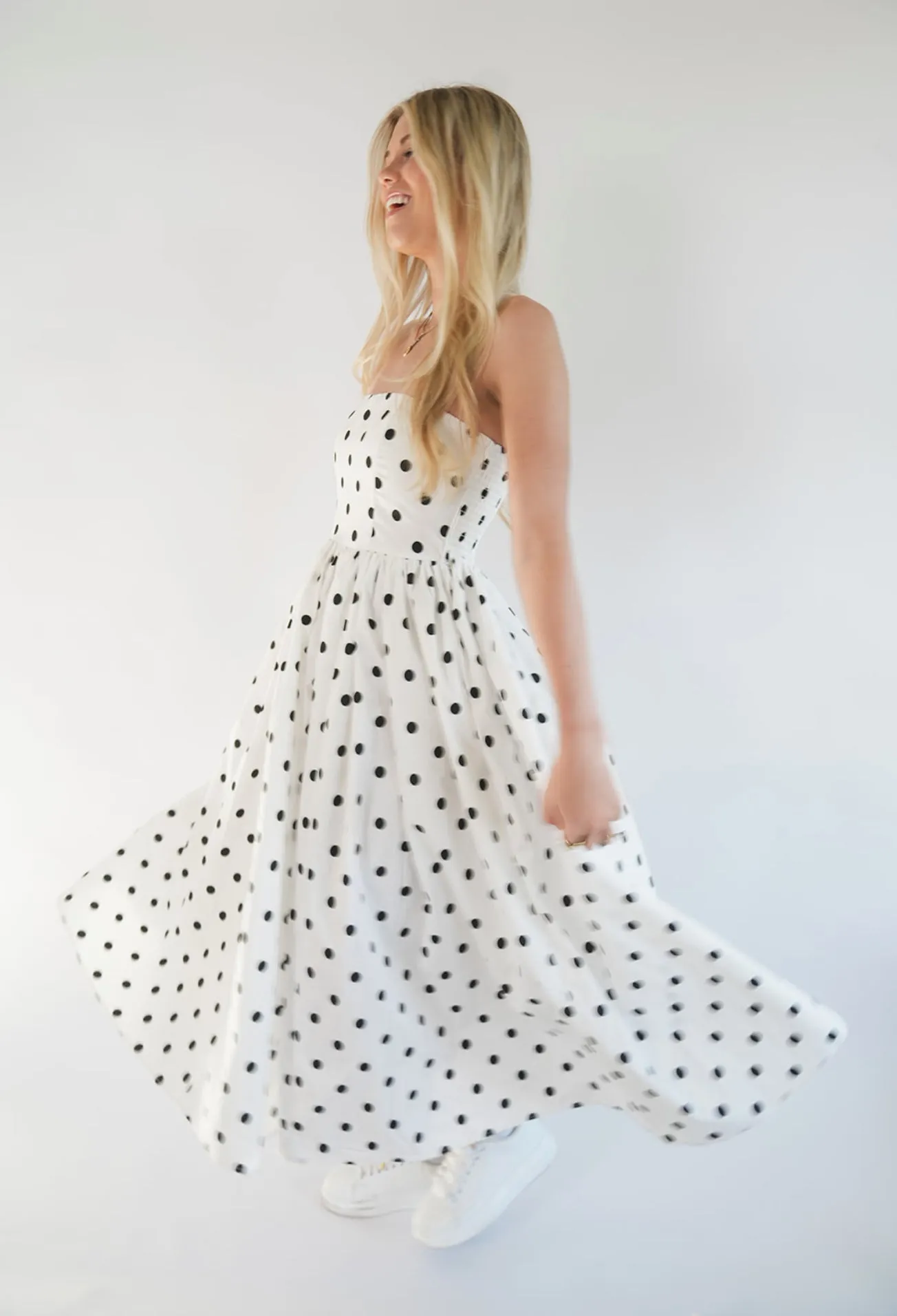 Kayleigh Polka Dot Dress