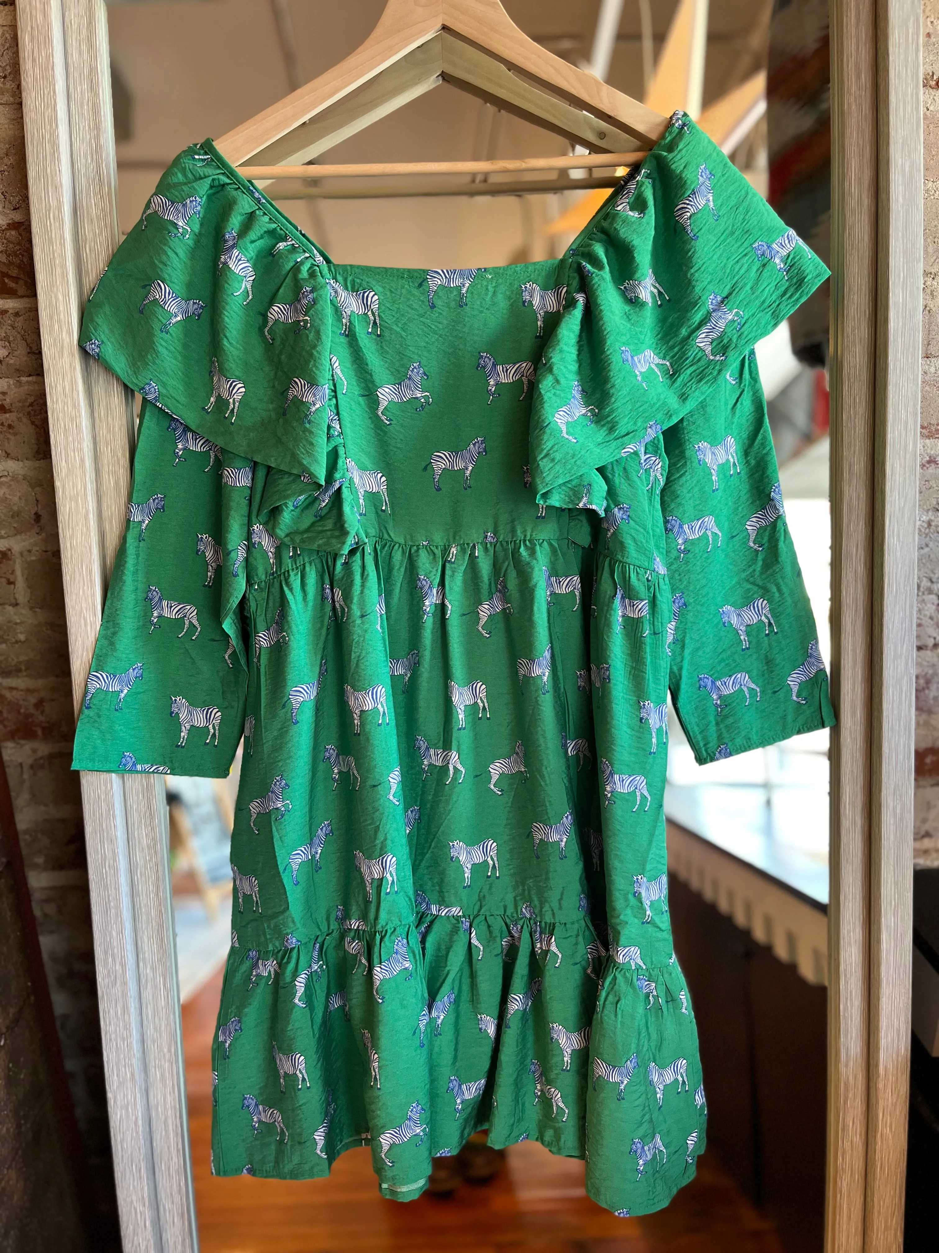 Lucky Zebra Dress
