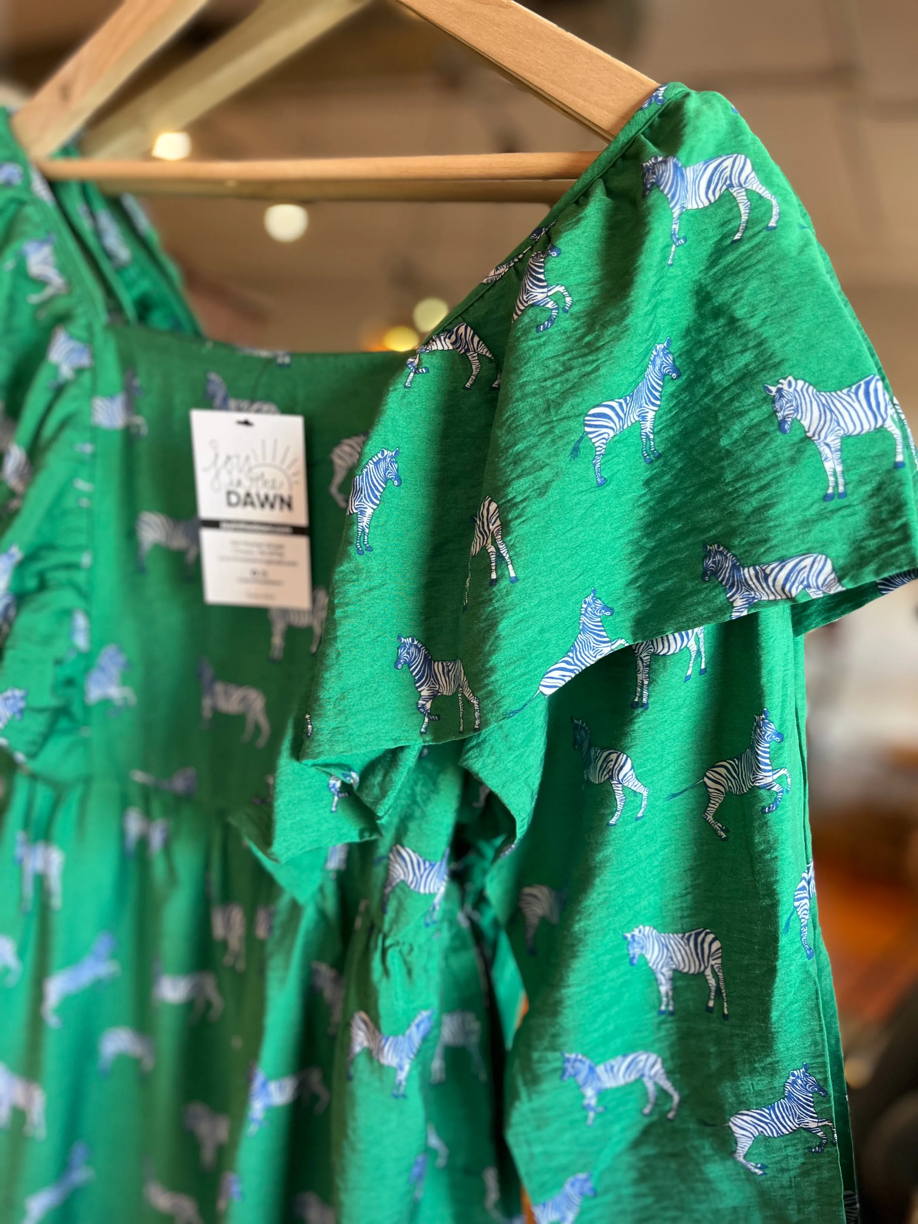Lucky Zebra Dress