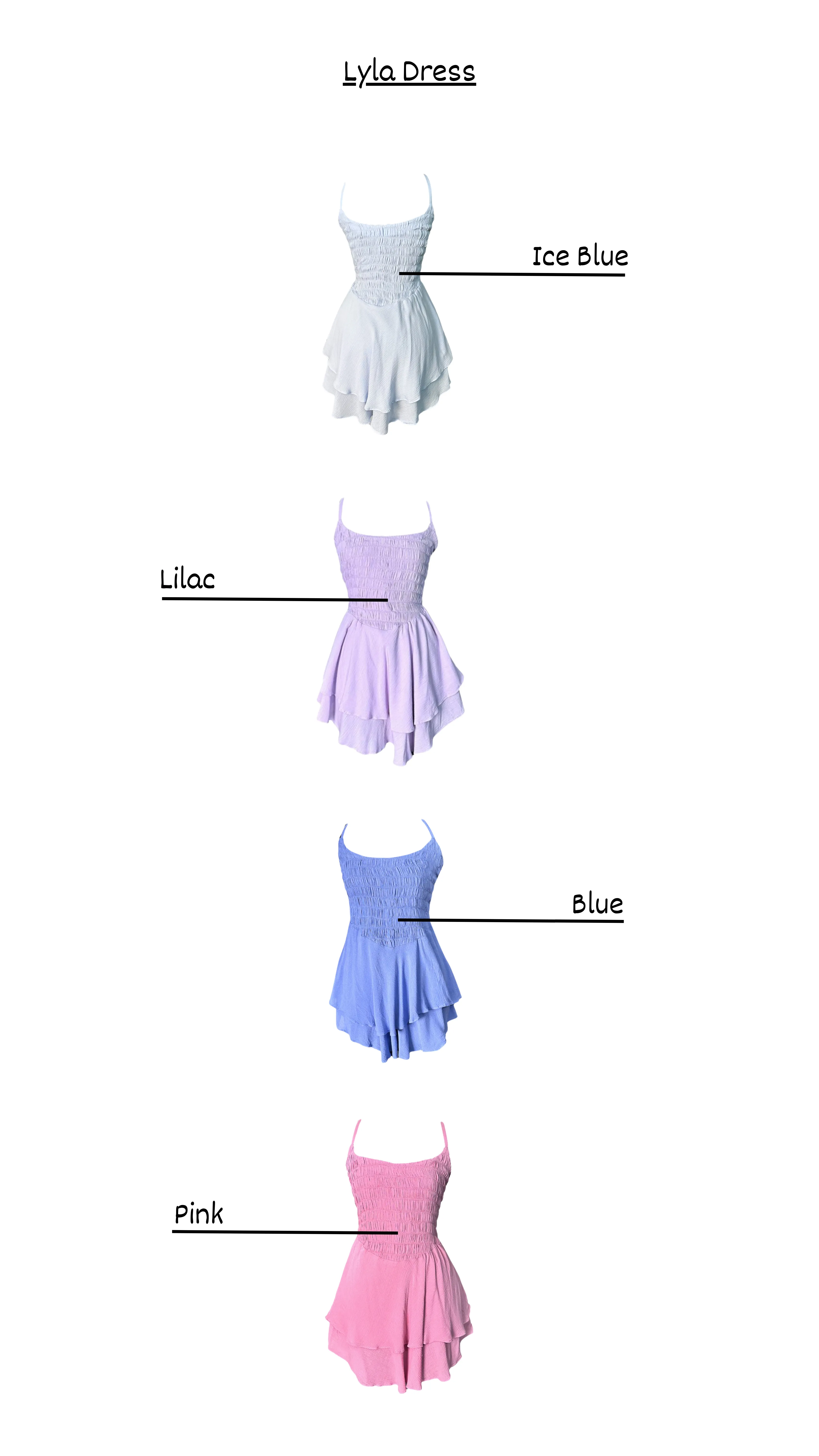 Lyla Blue Dress
