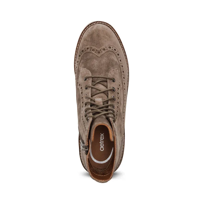 Margot Lace-Up Boot - Taupe - LL502
