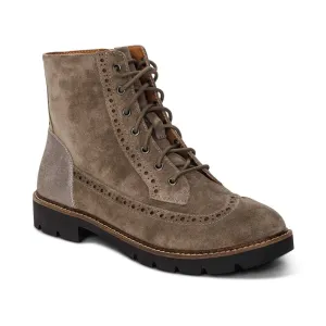 Margot Lace-Up Boot - Taupe - LL502
