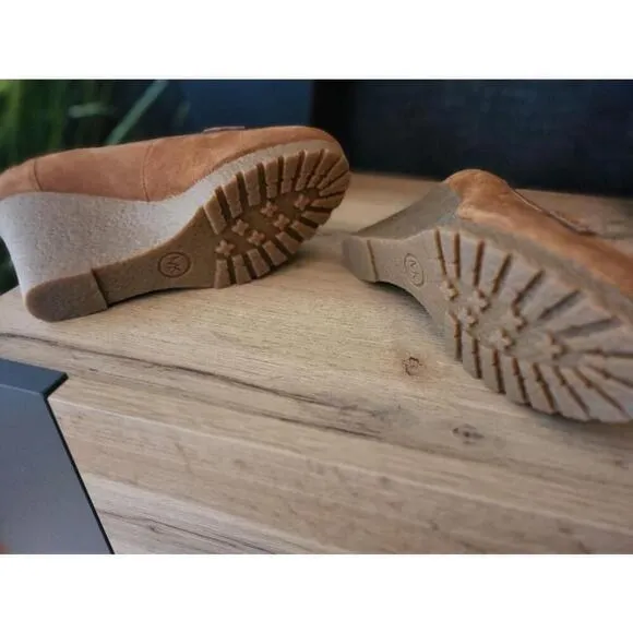Michael Kors Brown Suede Loafers Size 8