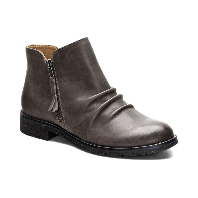 Mila Low Boot - Charcoal Grey - LB306