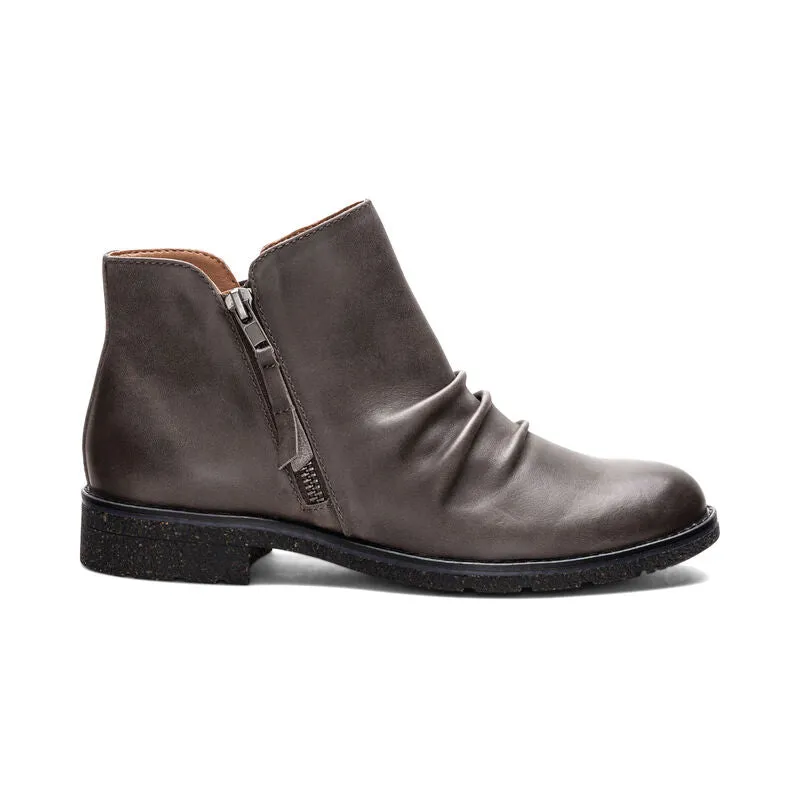 Mila Low Boot - Charcoal Grey - LB306