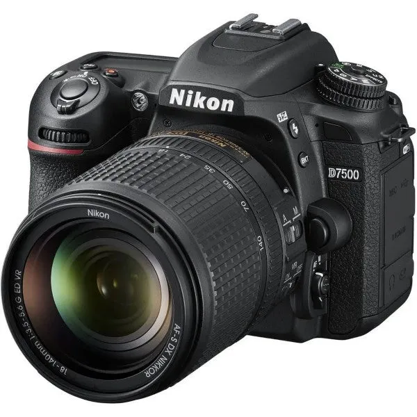 Nikon D7500   18-140mm Lens DSLR Camera Kit