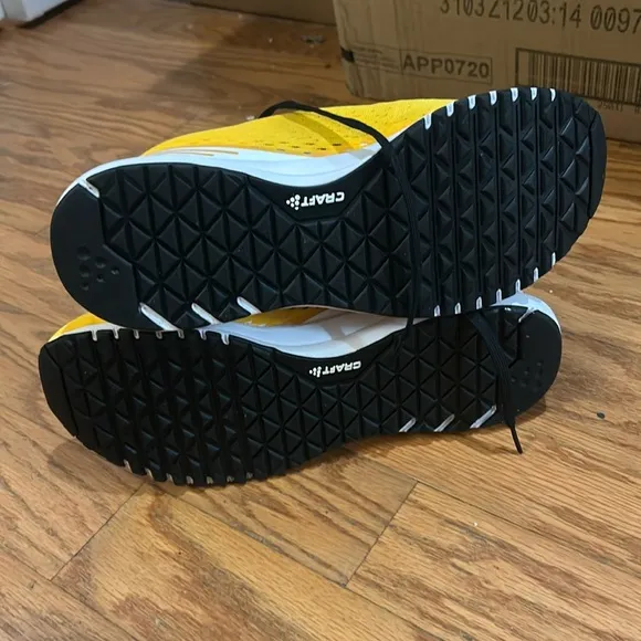 NWT Rock Running by Craft Women’s Yellow and Black Shoes Sneakers 10