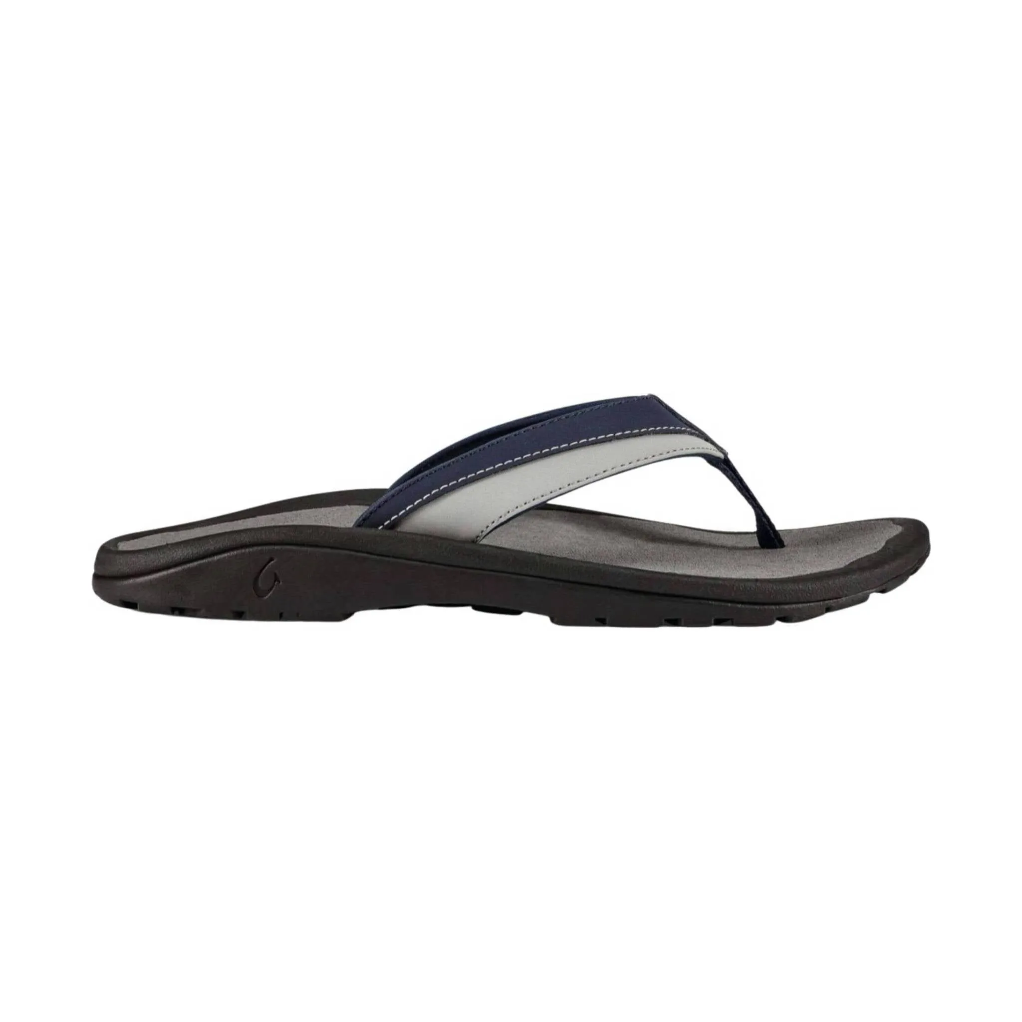 OluKai Men's Ohana Koa Flip Flop - Trench Blue