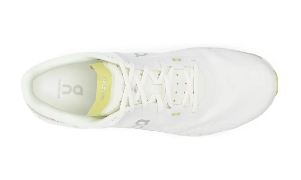 On Running Cloudflow 4 "white/Sand Beige/Lime Green"