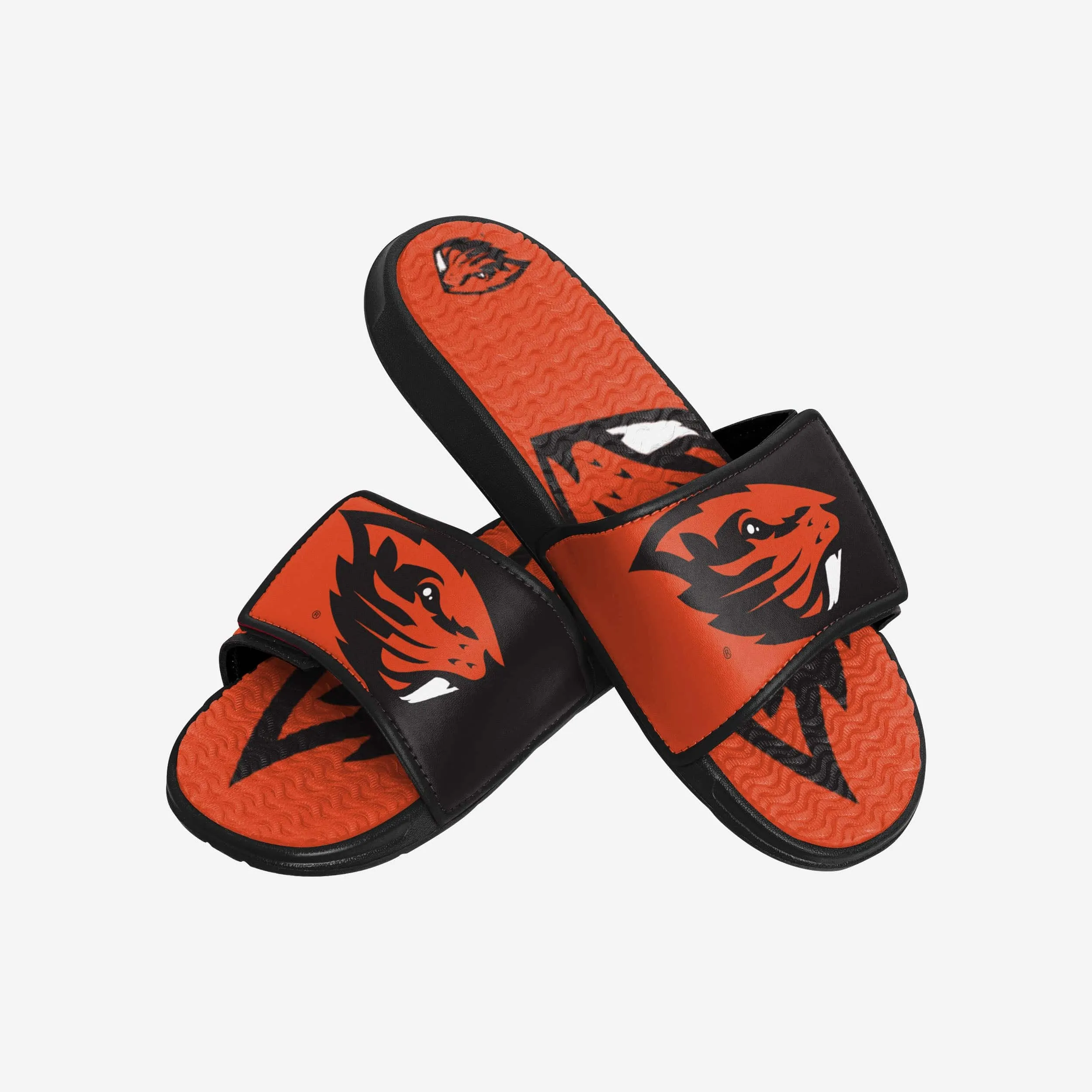 Oregon State Beavers Colorblock Big Logo Gel Slide