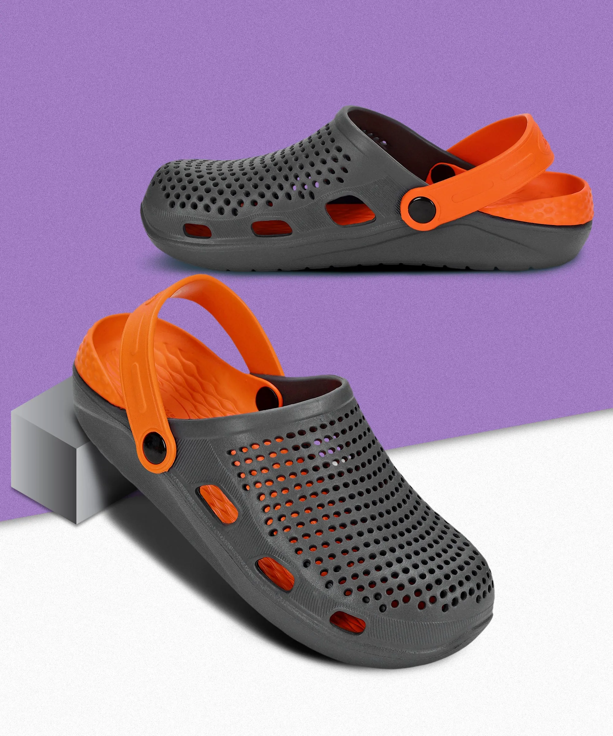 Paragon  EVK10916G Men Casual Clogs | Stylish, Durable, Casual & Comfortable | For Everyday Use