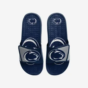 Penn State Nittany Lions Colorblock Big Logo Gel Slide
