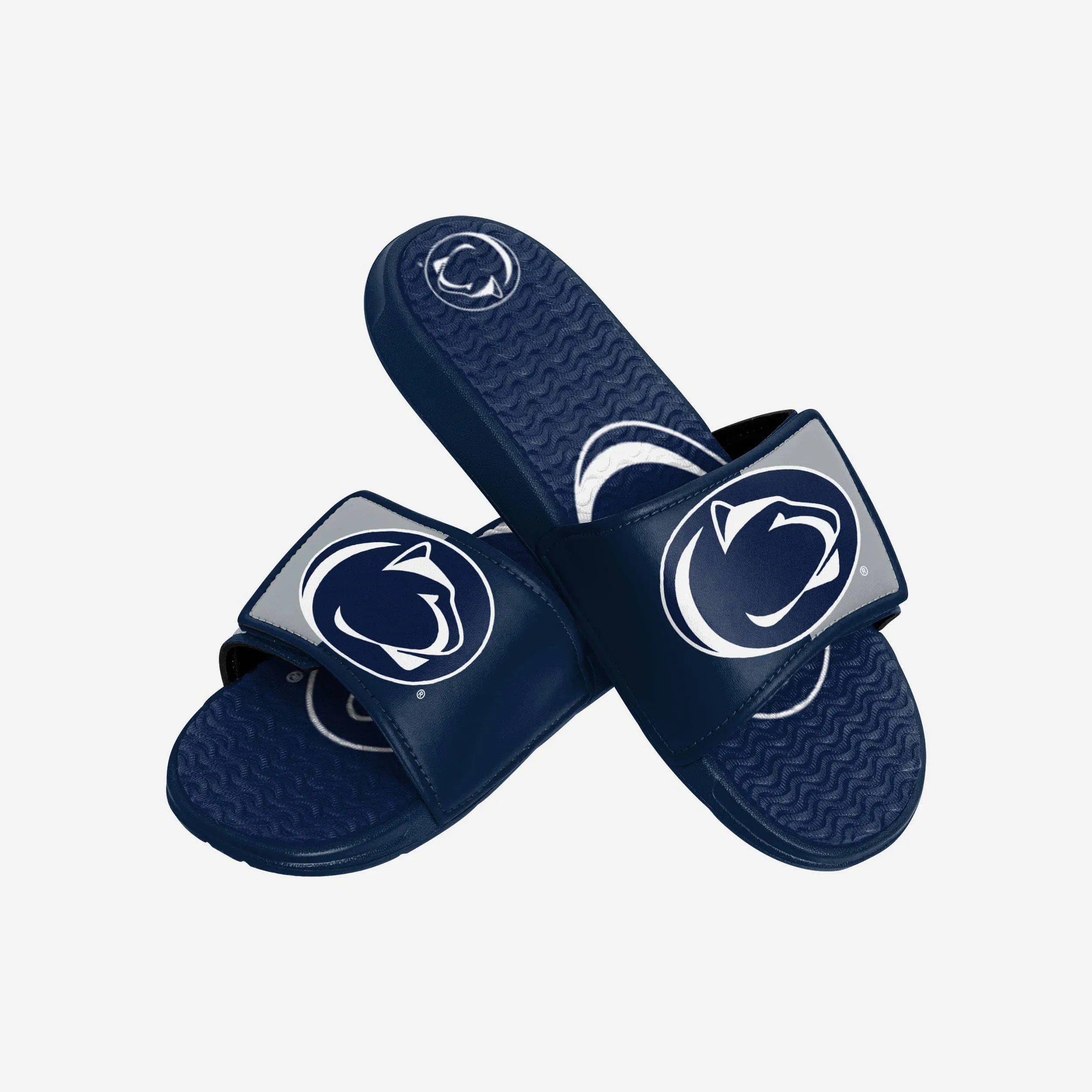 Penn State Nittany Lions Colorblock Big Logo Gel Slide