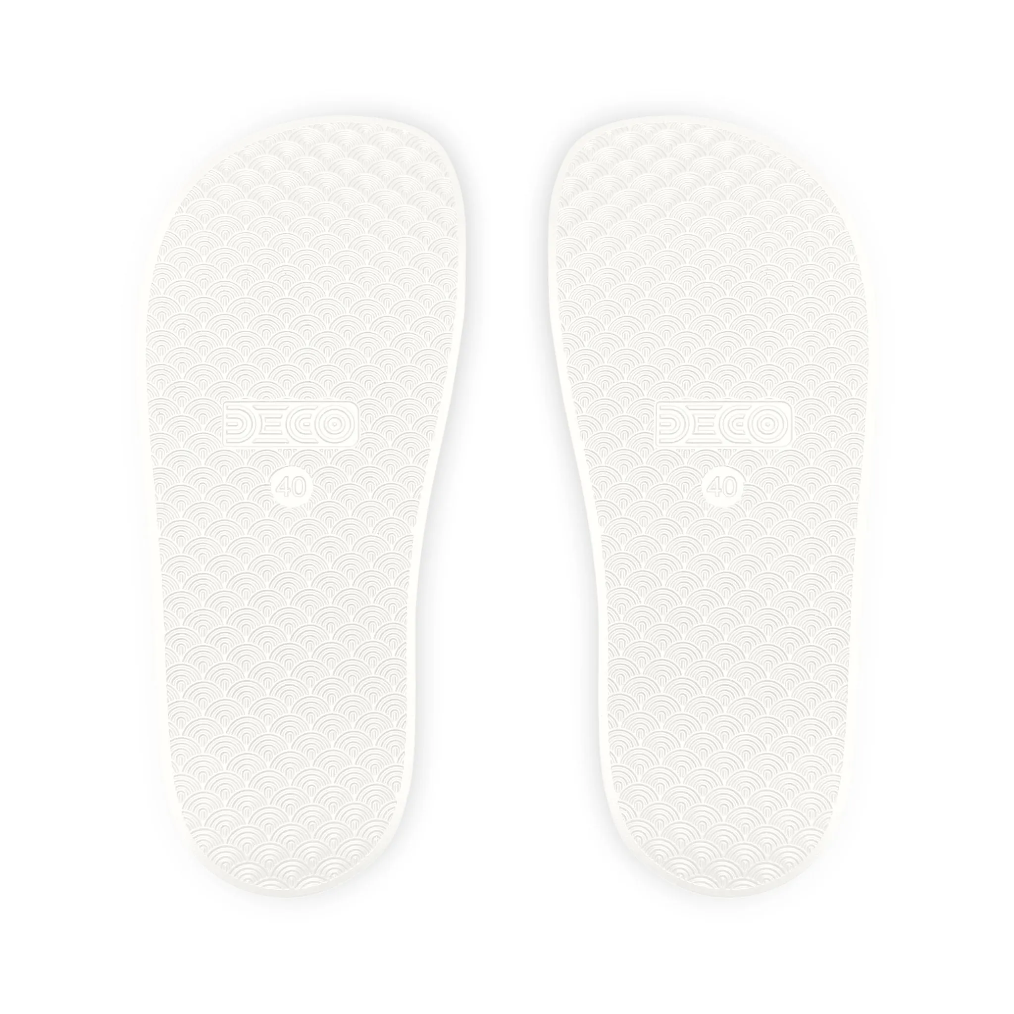 "Earthy Bluescape Oasis" Women's Beach Sandals