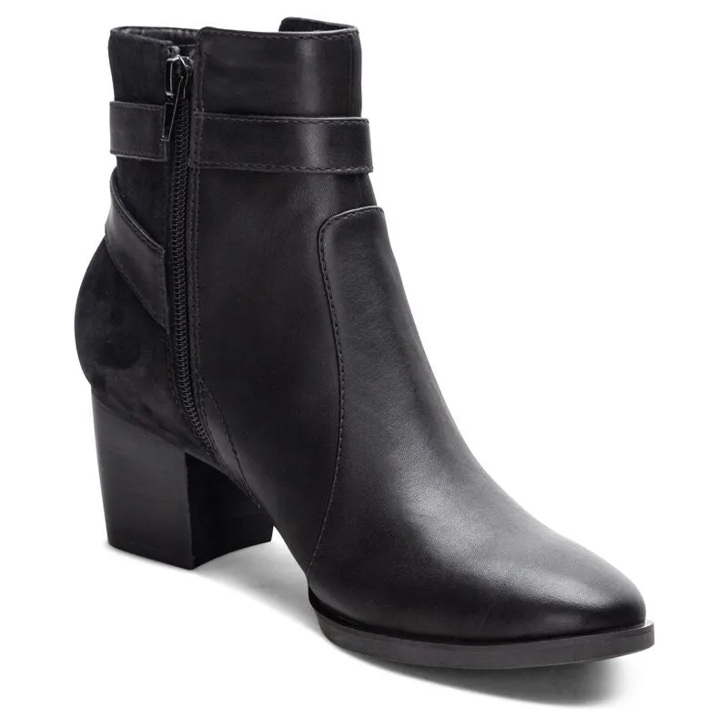 Rebecca Heel Boot - Black - AH400